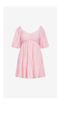 Shop the Mindy Babydoll Mini Dress