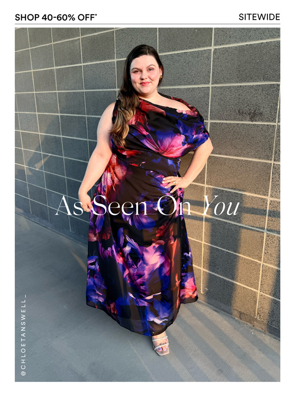 Shop 40-60% Off* Dresses