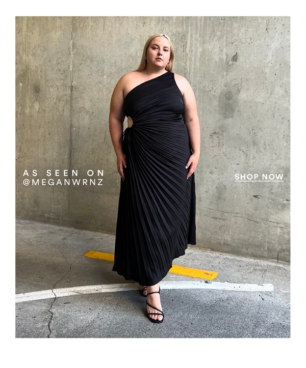 Shop the Aliza One Shoulder Pleat Maxi Dress