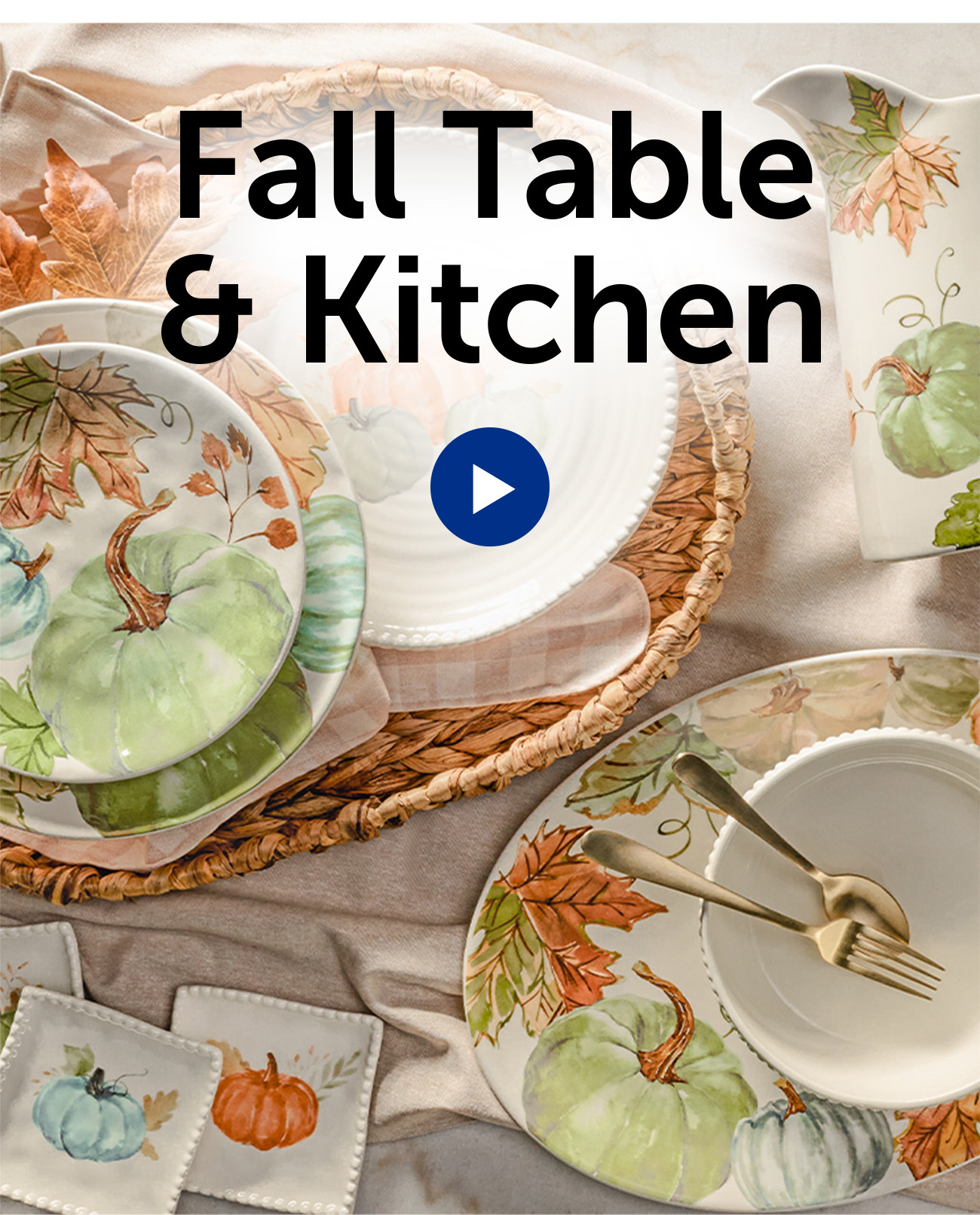 Click Here For Fall Table & Kitchen Decor Inspiration