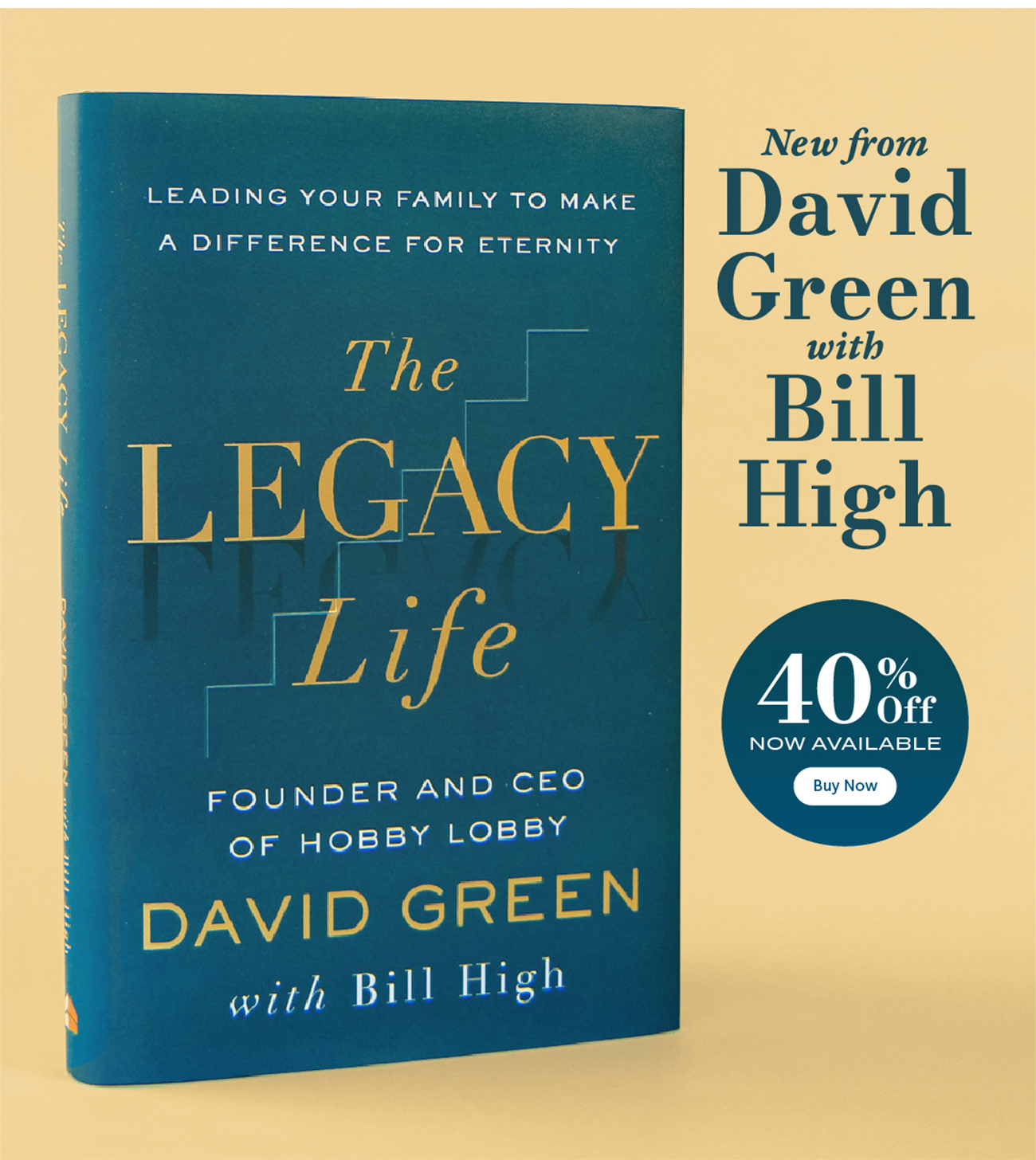 New from David Green with Bill High - "The Legacy Life"