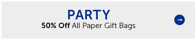 Party - 50% Off All Paper Gift Bags