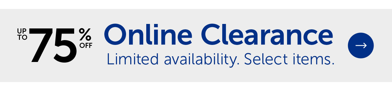 Up To 75% Off Online Clearance