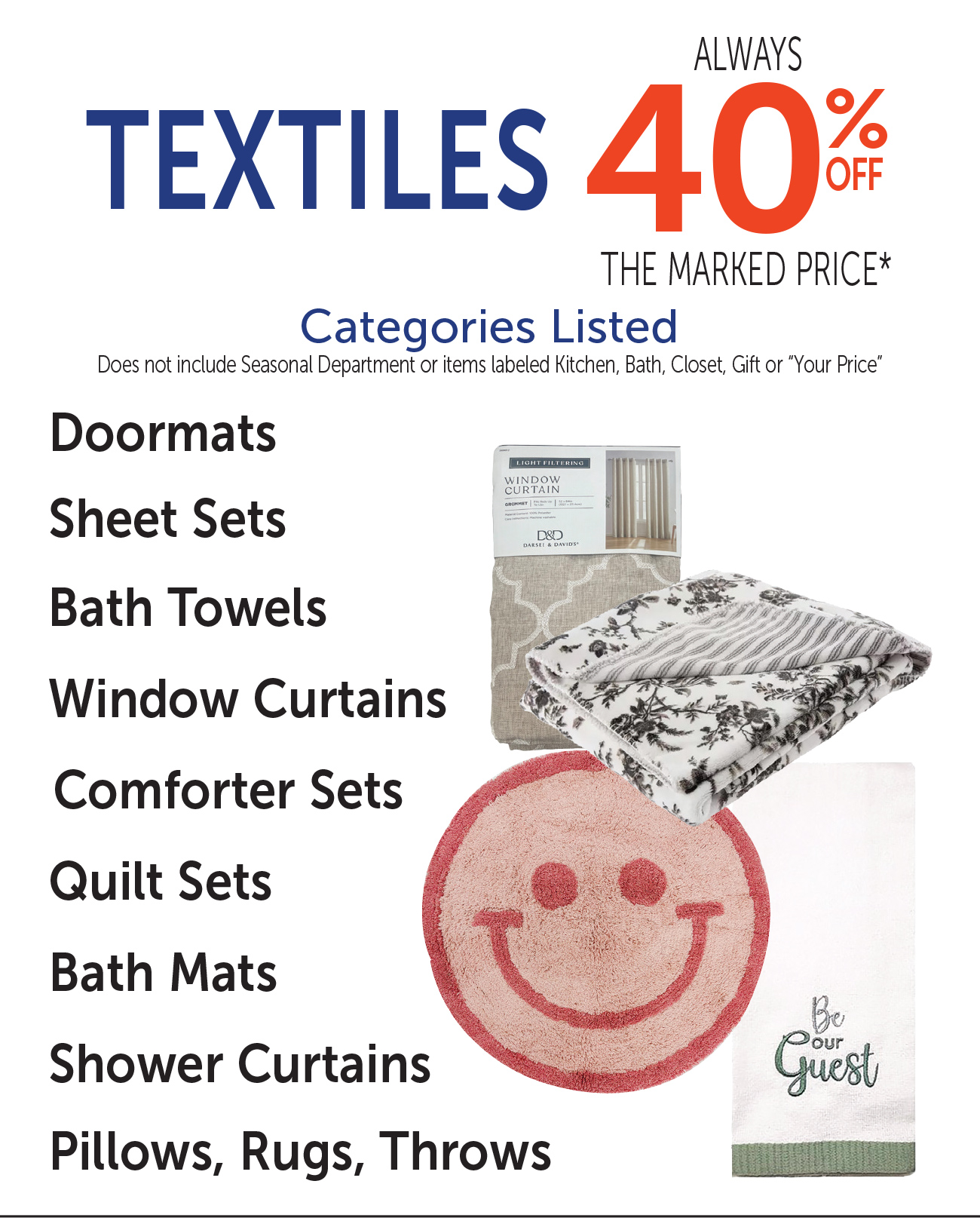 Home Decor - Textiles