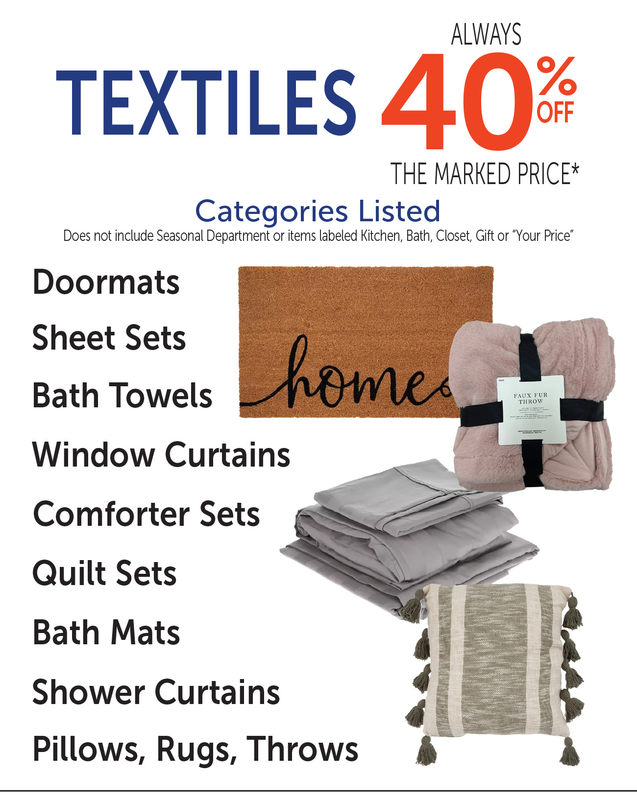 Home Decor - Textiles