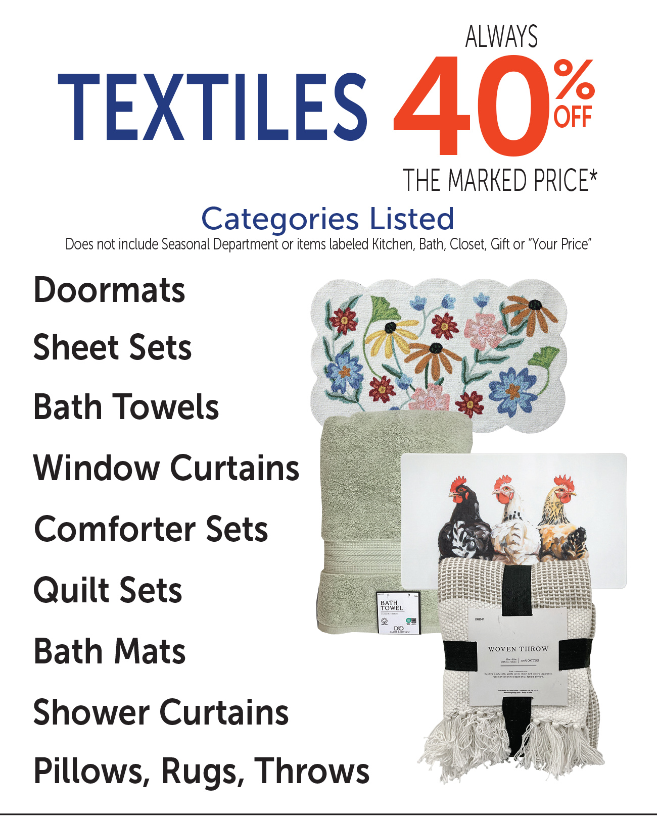 Home Decor - Textiles