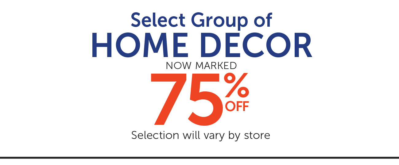 Select Group of Home Decor