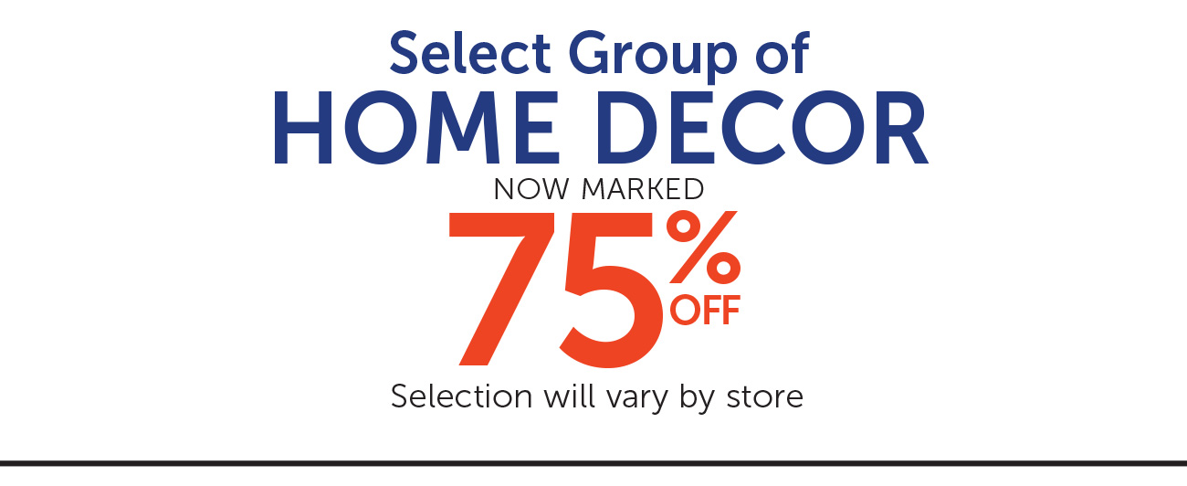 Select Group of Home Decor