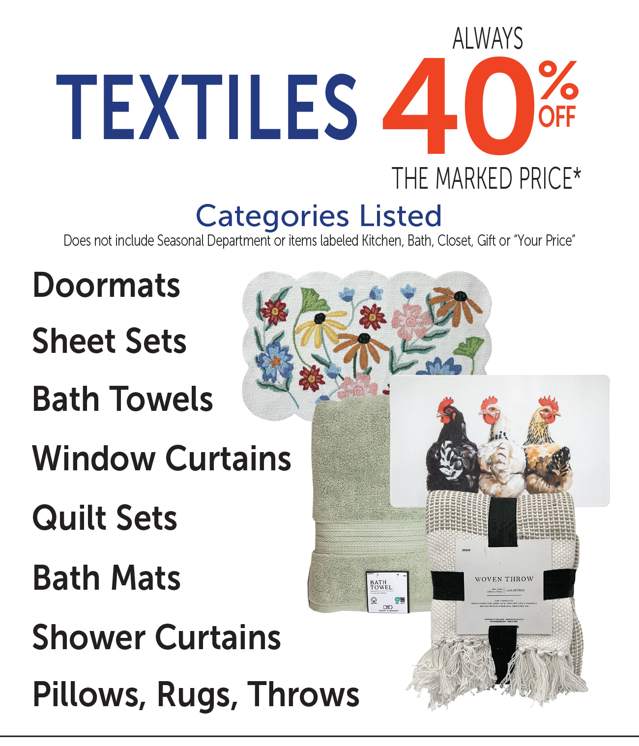 Home Decor - Textiles