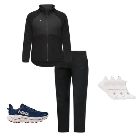 No-Show Run Sock 3-Pack, Challenger 8, Woodland Hike Pant, Basecamp Fleece, 