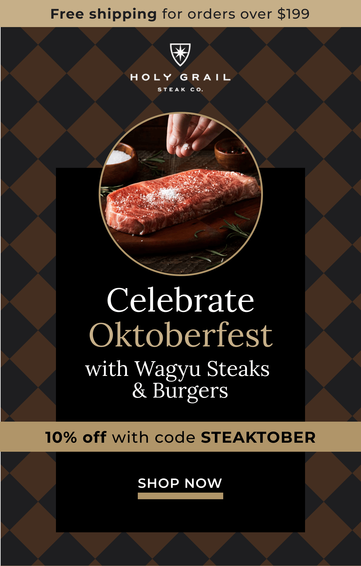 Celebrate Oktoberfest with Wagyu Steaks & Burgers