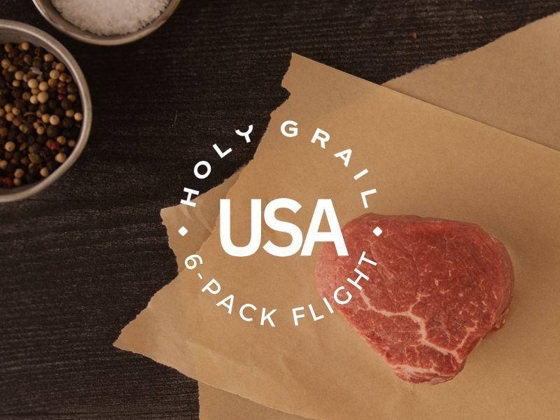 Image of Upper Prime Black Angus Filet Flight : 6 Pack