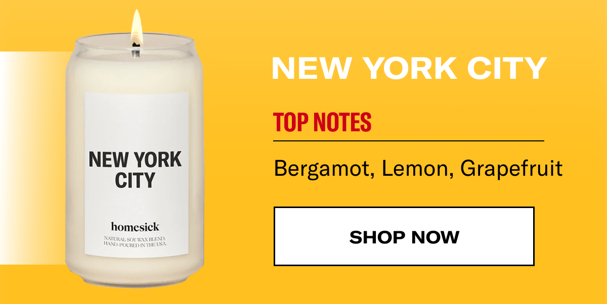 NEW YORK CITY | Top Notes | Bergamot, Lemon, Grapefruit | SHOP NOW