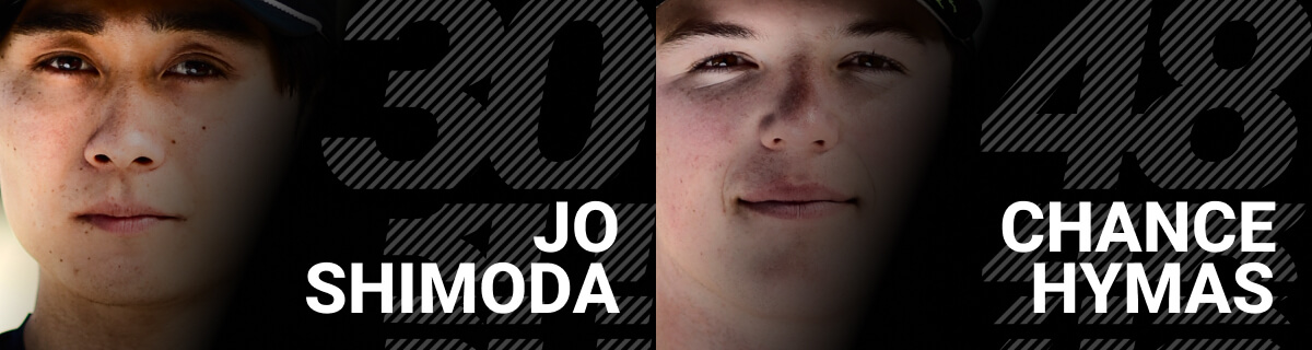 JO SHIMODA AND CHANCE HYMAS