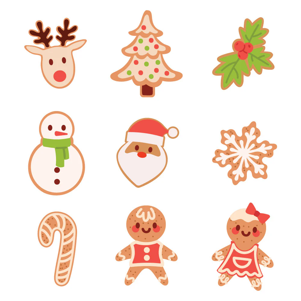 Image of Lovely Layers: Christmas Cookies - Honey Cuts