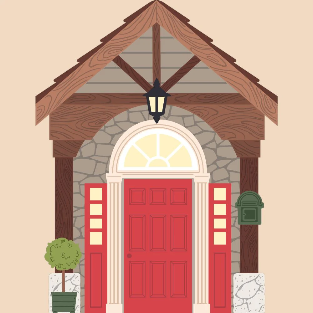 Image of Lovely Layers: Front Porch - Honey Cuts