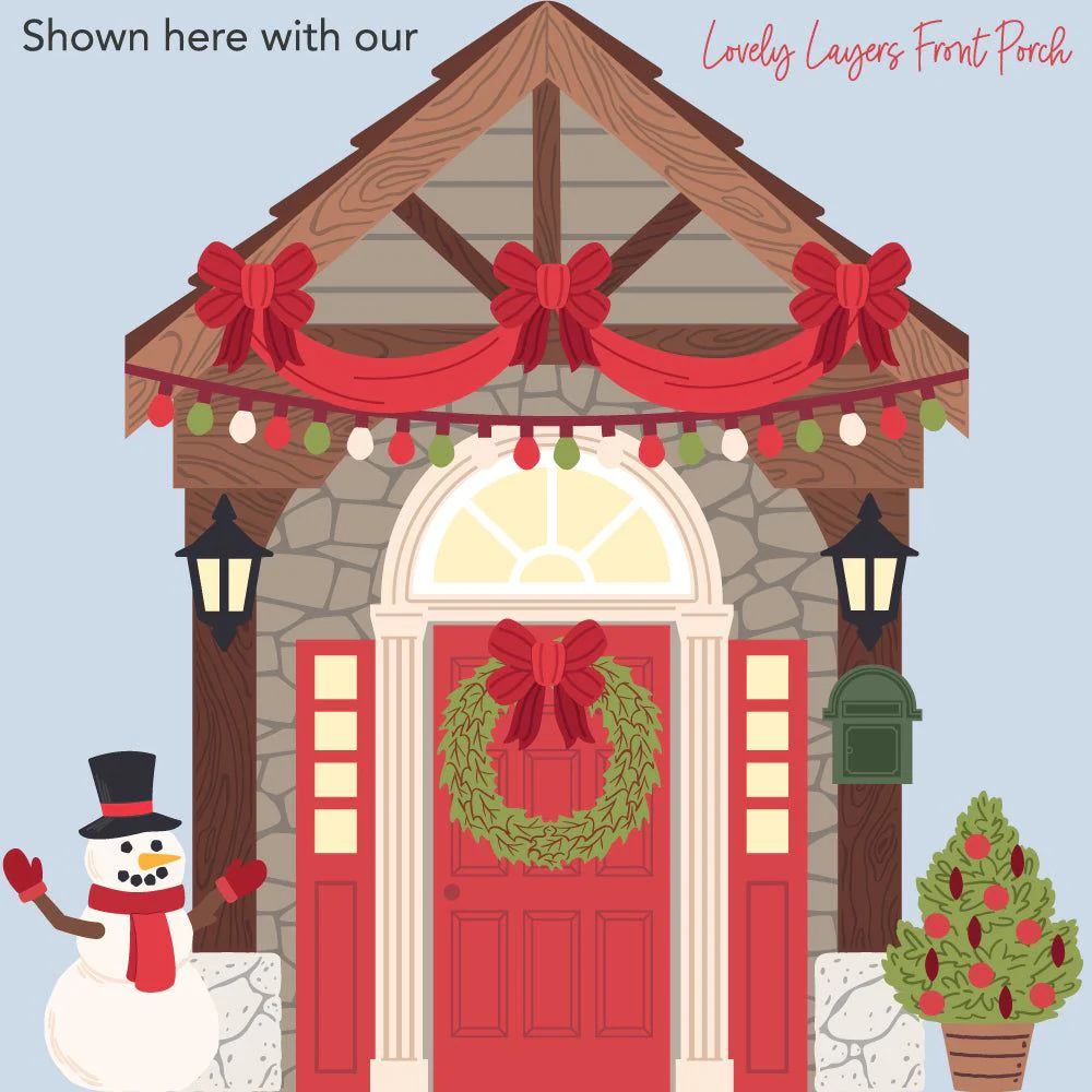 Image of Lovely Layers: Front Porch Holiday Add-On - Honey Cuts
