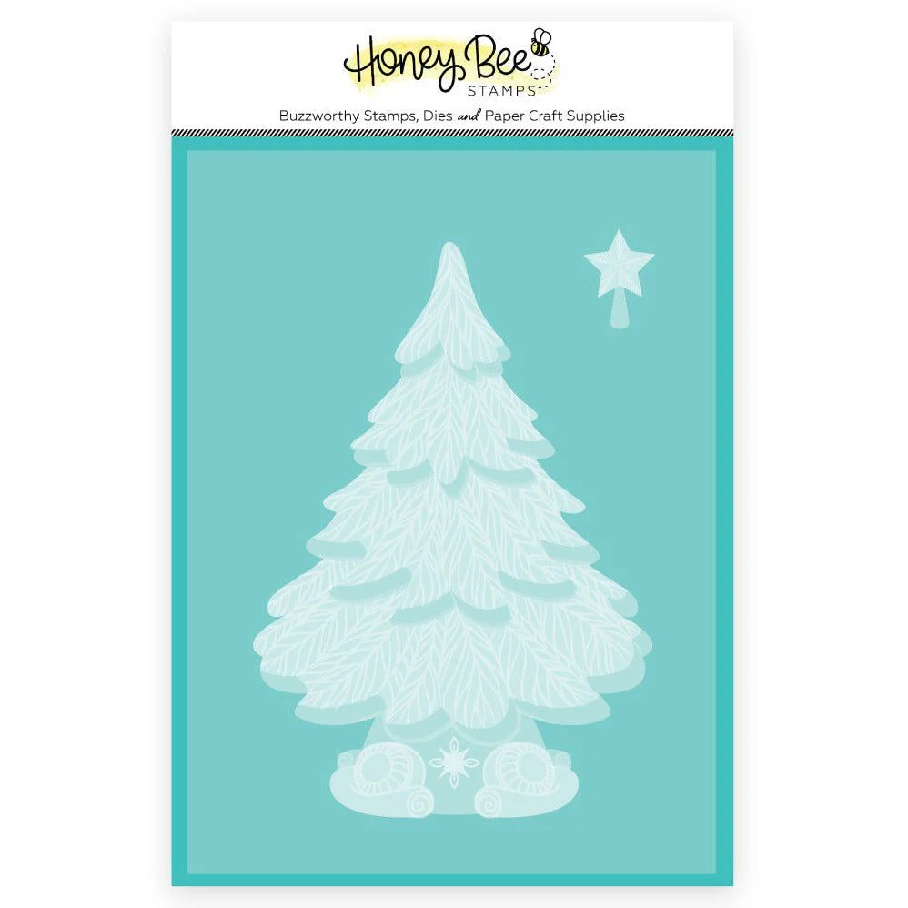 Image of Grandma's Christmas Tree - 3D Embossing Folder