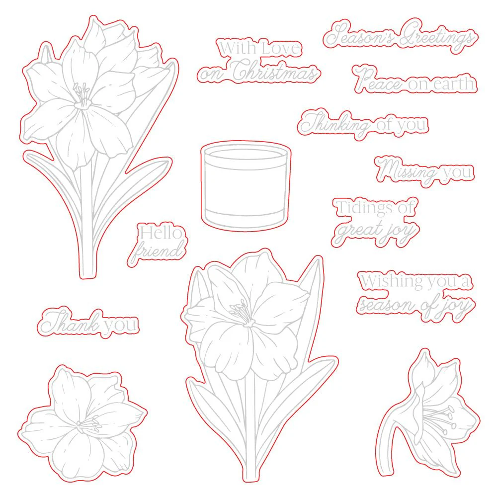Image of Holiday Blooms - Honey Cuts
