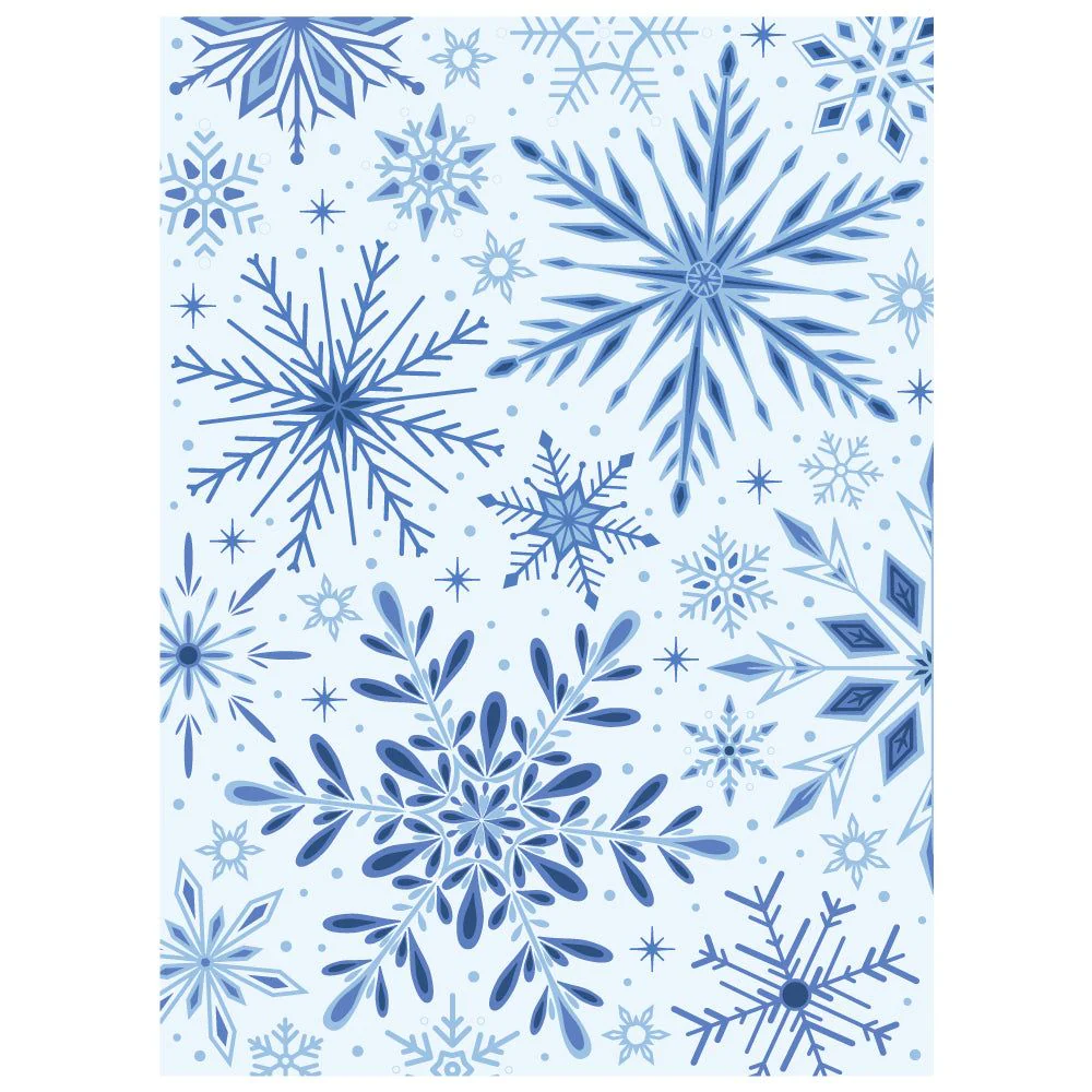 Image of Snowflakes - 3D Embossing Folder