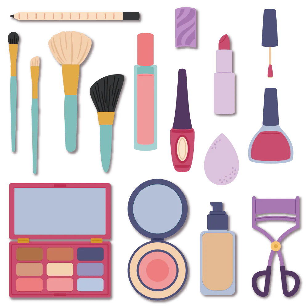 Image of Lovely Layers: Zipper Bag Makeup Add-on - Honey Cuts