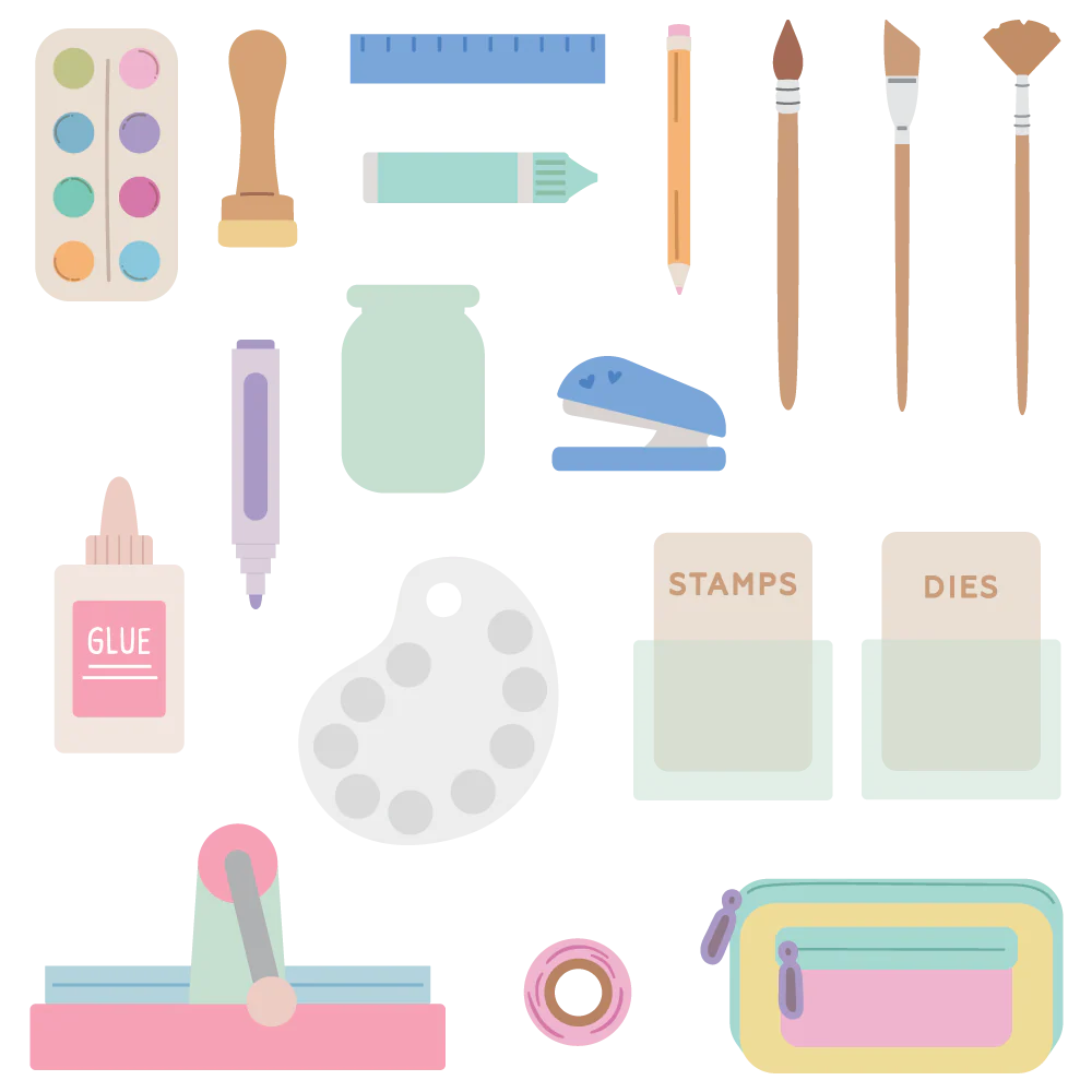 Image of Lovely Layers: Paper Crafting Supplies - Honey Cuts