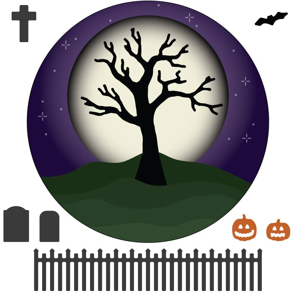 Image of Fright Night Circlescape - Honey Cuts - Retiring