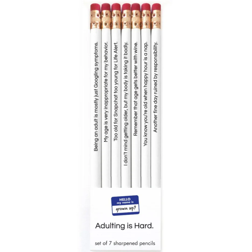 Image of Adulting Is Hard Pencil Set