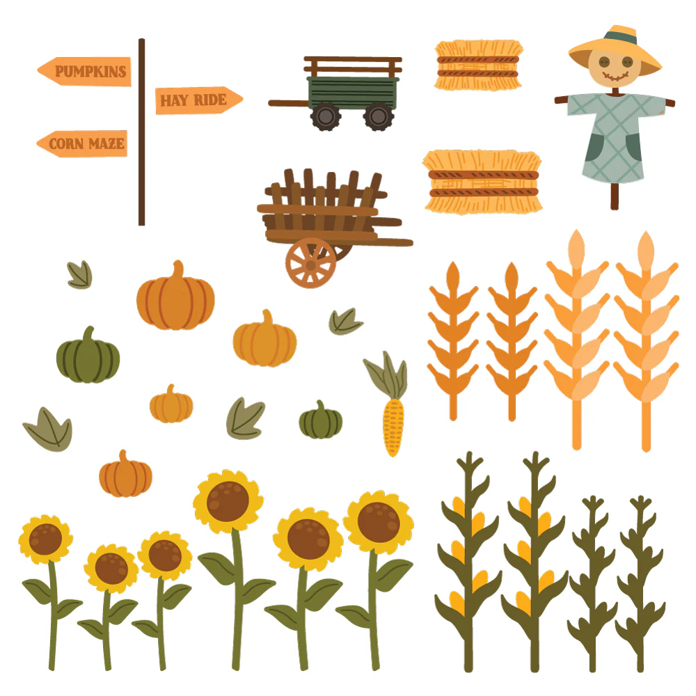 Image of Farmhouse Fields Pumpkin Patch Add-On - Honey Cuts