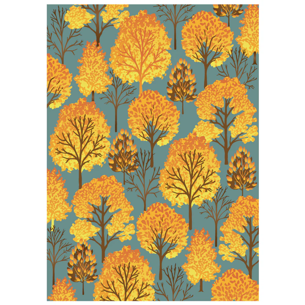 Image of Fall Forest - 3D Embossing Folder