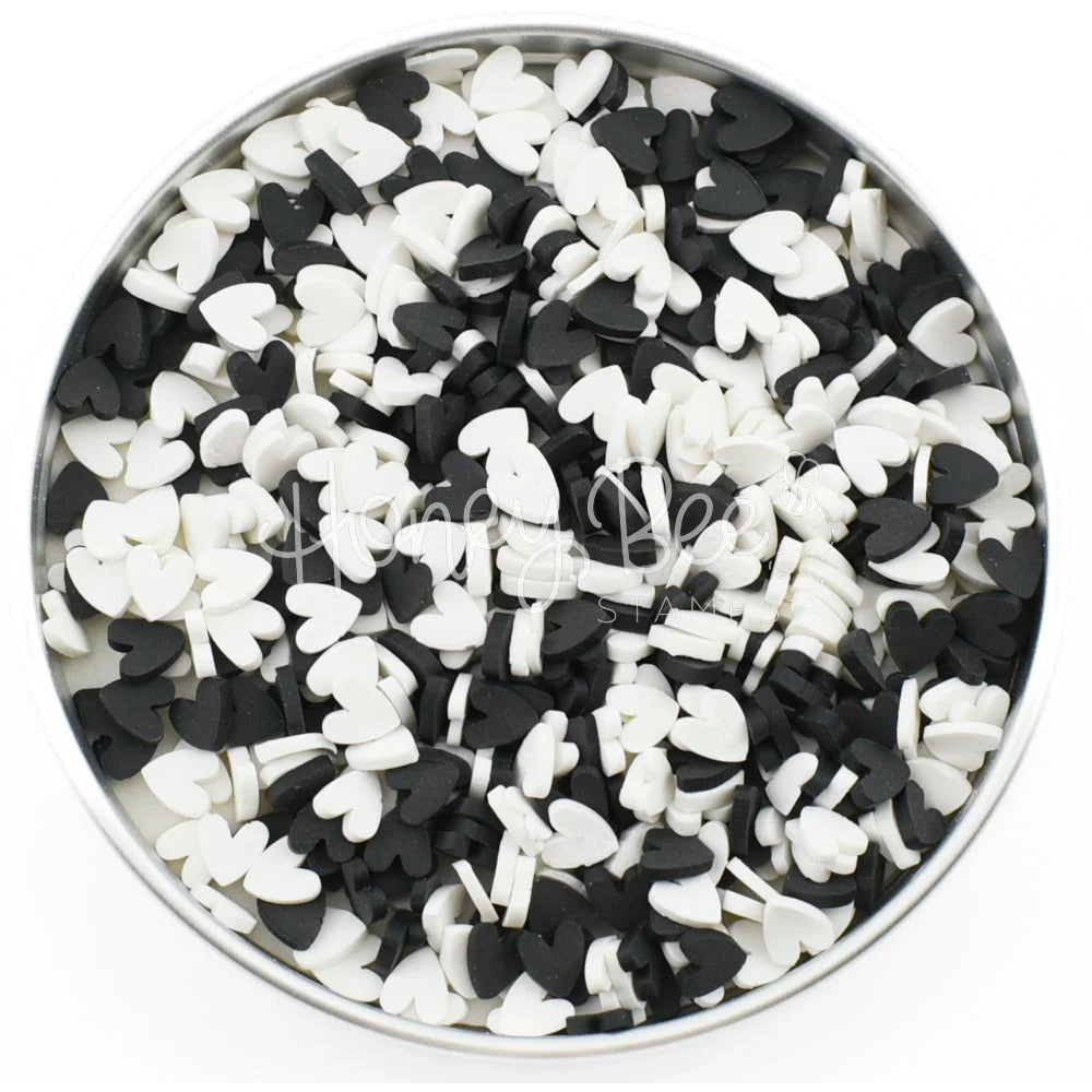 Image of Tuxedo - Clay Hearts - Clearance