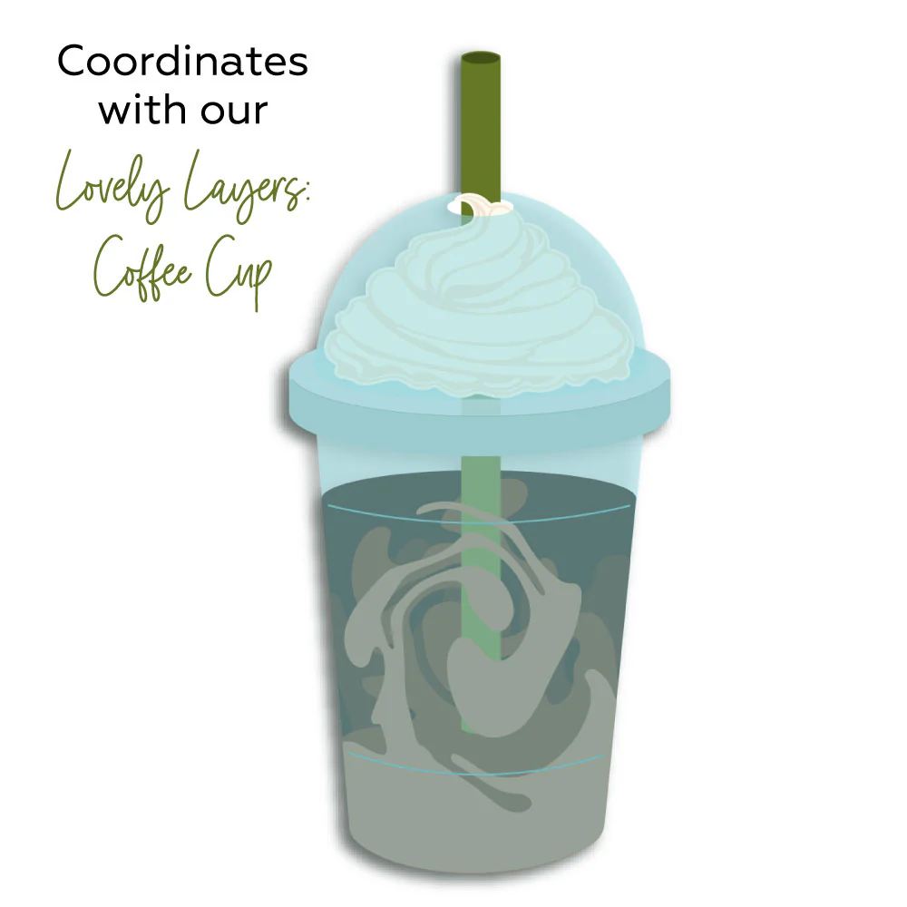 Image of Lovely Layers: Coffee Cup Swirls Add-On - Honey Cuts