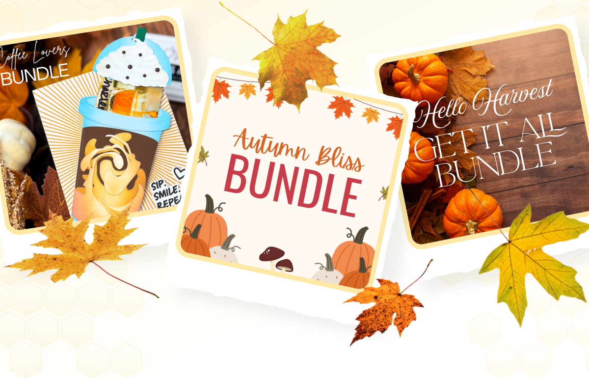 Autumn Bliss Bundle, Hello Harvest, Fall-themed images