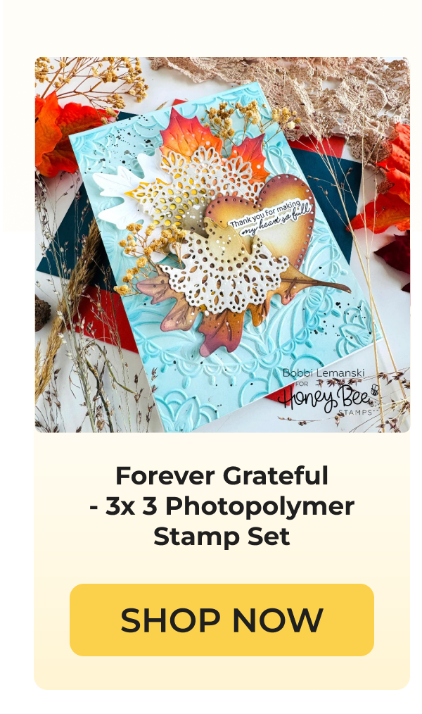 Forever Grateful - 3x 3 Photopolymer Stamp Set