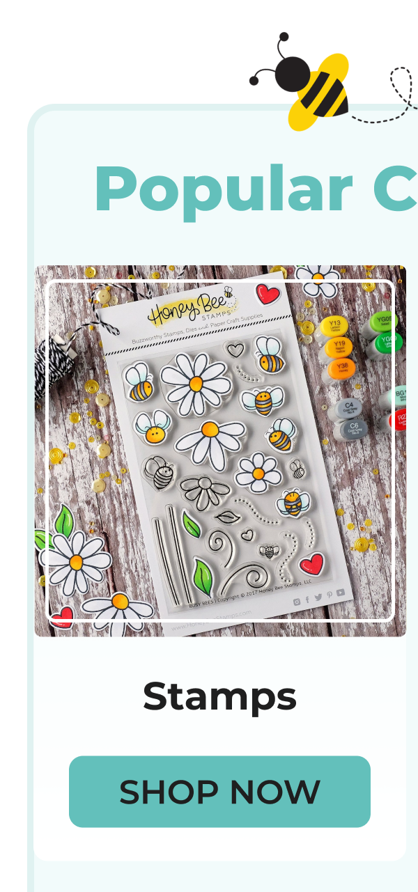 Stamps from Honey Bee with flowers and bees