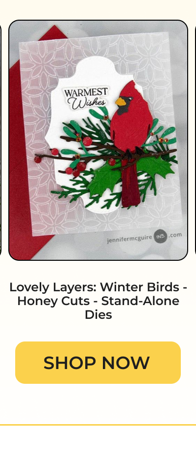 Lovely Layers: Winter Birds - Honey Cuts - Stand-Alone Dies