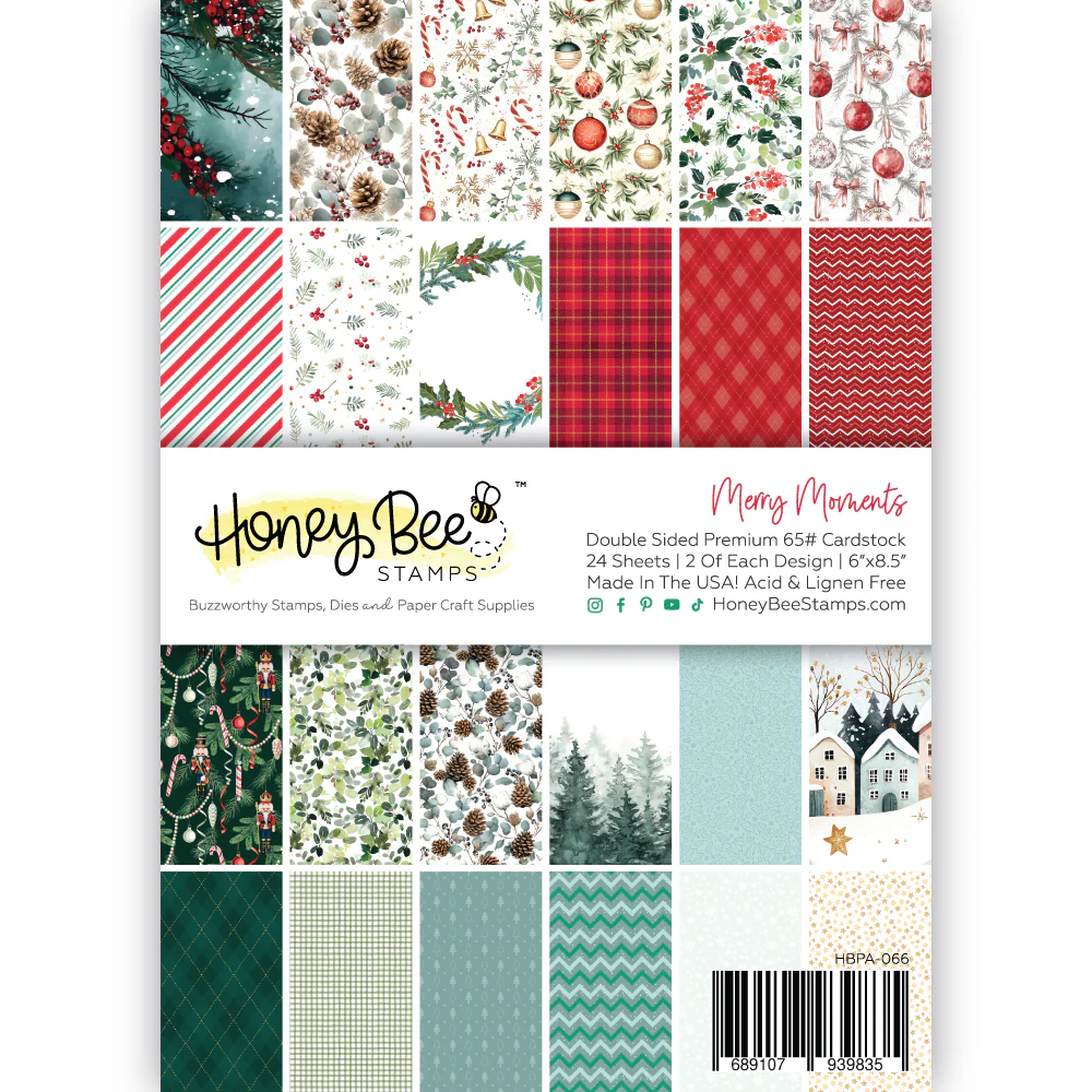 Image of Merry Moments Paper Pad 6x8.5 - 24 Double-Sided Sheets