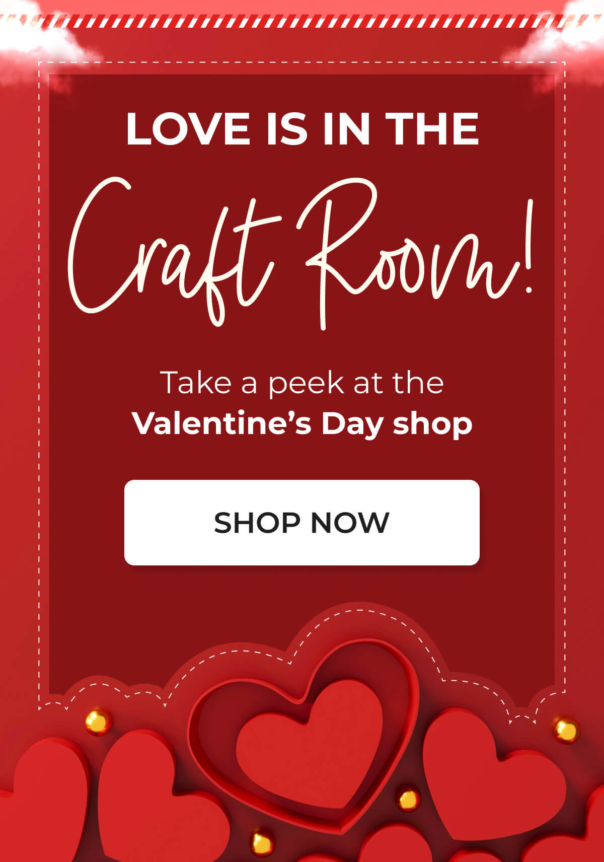LOVE IS IN THE CRAFT ROOM