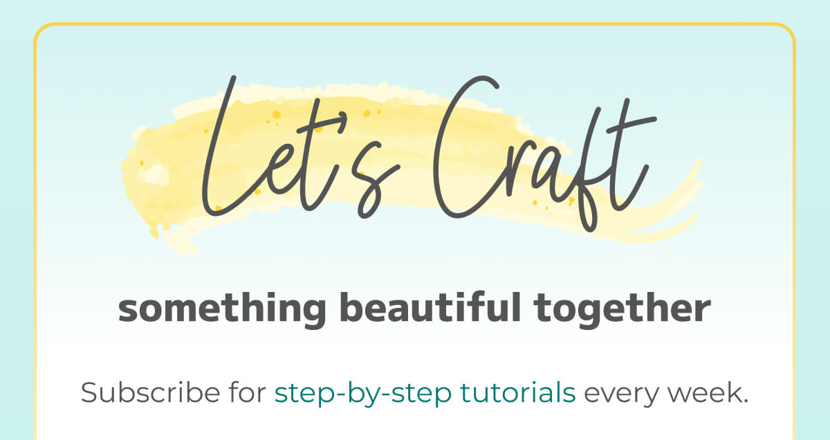 Let's Craft something beautiful together