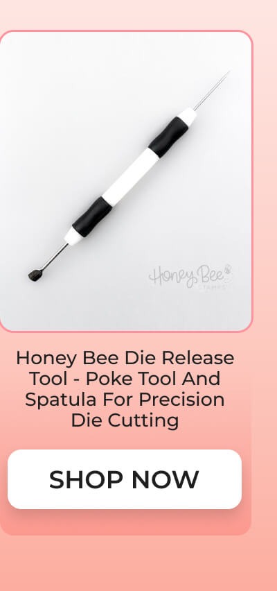 Honey Bee Die Release Tool - Poke Tool And Spatula For Precision Die Cutting