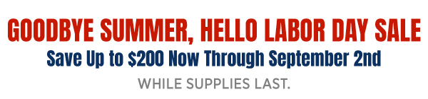 Labor Day Sale