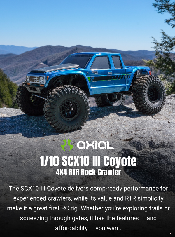 Axial 1/10 SCX10 III Coyote