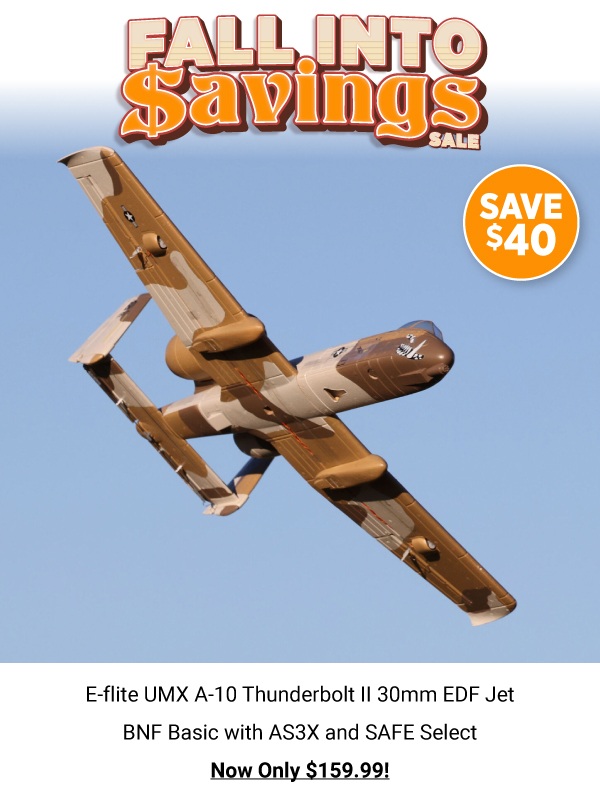 UMX A-10 Thunderbolt EDF Jet