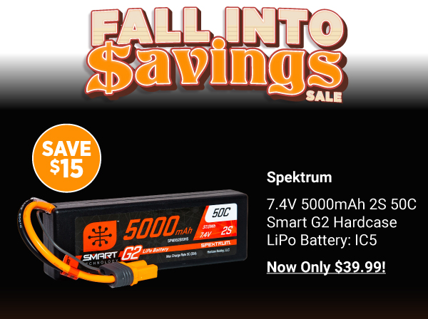 Spektrum 7.4V 5000mAh Battery