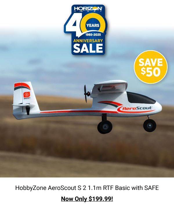 HobbyZone Aeroscout RTF Basic