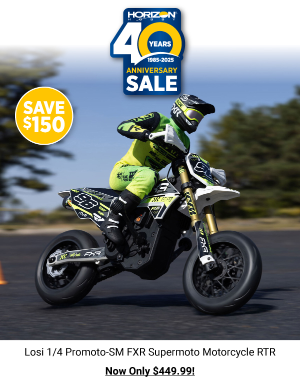 Losi 1/4 Promoto-SM FXR RTR