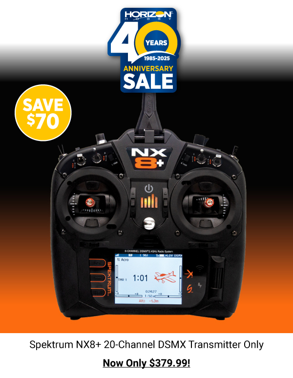 Spektrum NX8+ Transmitter