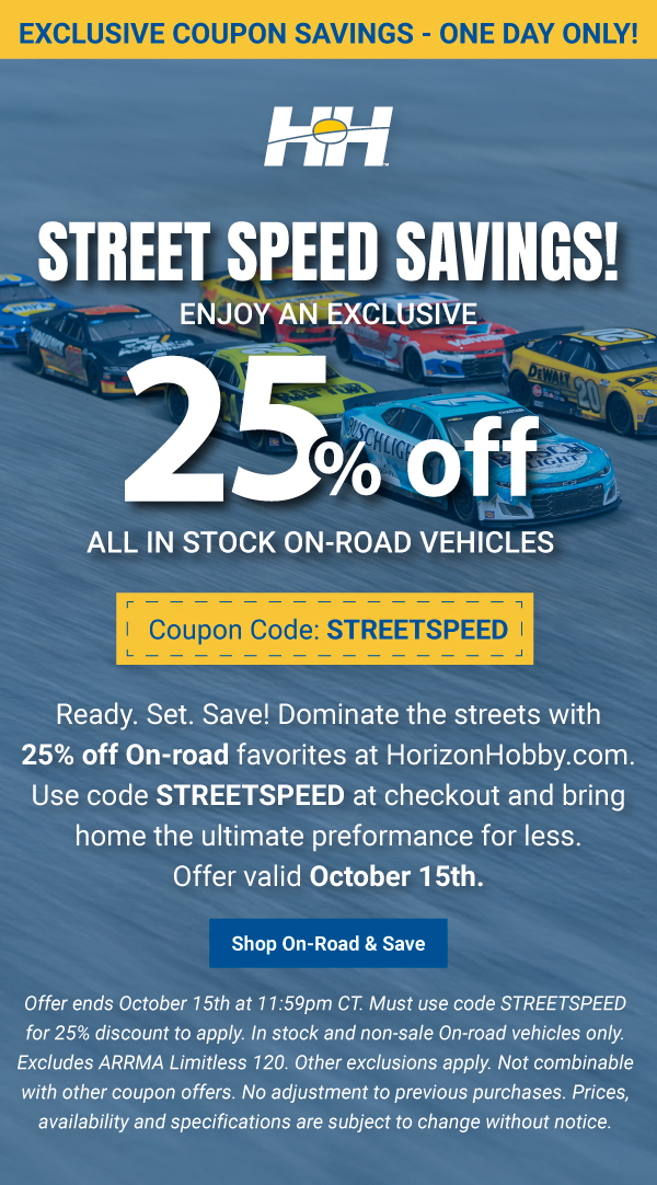 Street Speed Savings