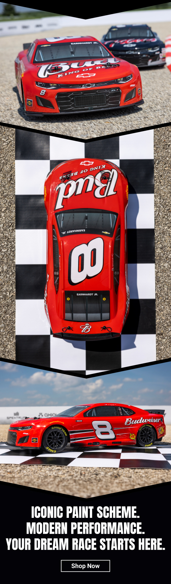 NASCAR RC Race Car No.8