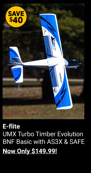 E-flite UMX Turbo Timber